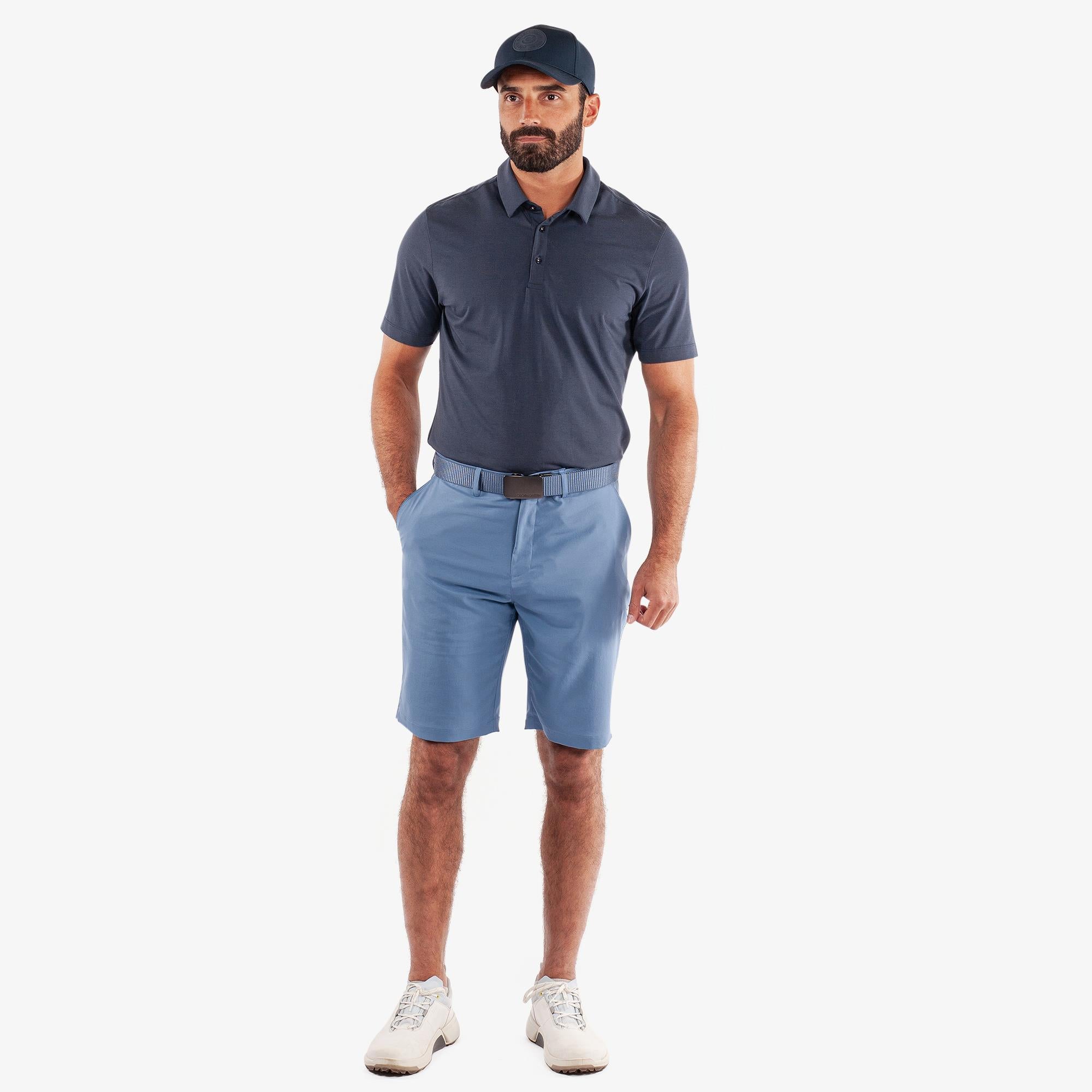 Galvin Green Percy Ventil8+ Mens Golf Shorts Moonlight Blue